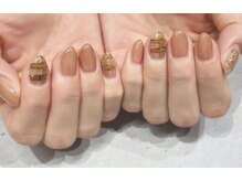 ネイルアンドアイラッシュスタジオ シュシュ(chouchou)/ふわふわニュアンスチェック