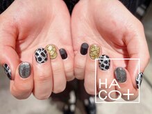 ハコプラスネイルズ 表参道 渋谷(Haco+ Nails)/シンプルアート
