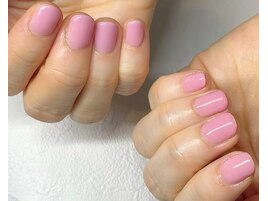 ワンカラー/うるちゅるんネイル