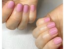 ワンカラー/うるちゅるんネイル