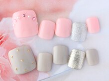 ダッシングディバ 東京ドームシティ ラクーア店(DASHING DIVA)/フットネイルキャンペーン¥5500