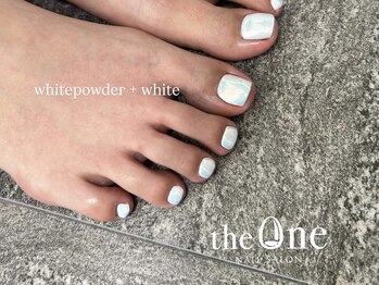 ワンカラー＋ホワイトパウダー