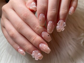 ネイルアンドアイラッシュスタジオ シュシュ(chouchou)の写真/【パラジェル専門認定サロン】持ち込みOK！豊富なカラーとトレンドパーツで貴方のやりたいデザインが叶う！