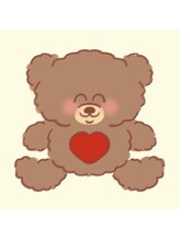 にっこりネイル にっこり クマ