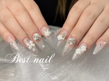 Best Nail 銀座店【ワンホンネイル・スカルプ・パラジェル・上品ジェルネイル】/長さ出しやり放題デザインネイル