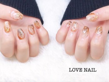 ラブネイル(LOVE NAIL)/ニュアンスネイル