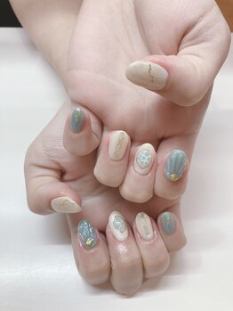 ティーエヌ 本厚木店/夏ネイル☆7000円【7700円税込】