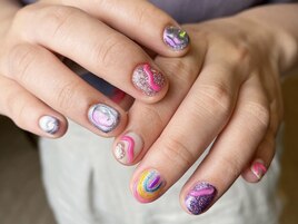 カラフルぷっくりアート