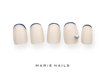 マリー ネイルズ いわきラトブ店(MARIE NAILS)/定額5500円税込 シンプル 1107a
