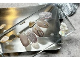 クリスマスネイル