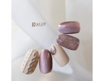 グラティフィー(gratify)/マグネット×ニットネイル