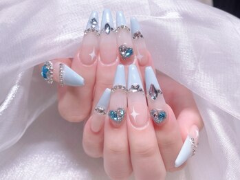 ルル 関内(LuLu)の写真/500色以上の選べるカラー！！パーツも多数ご用意あります☆【パーツ付け放題☆スカルプワンカラ―¥12980】