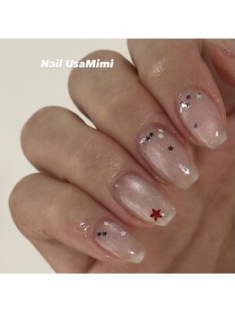 ネイル ウサミミ(Nail UsaMimi)/ちゅるキラネイル