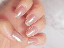 美人ネイル+ 品川高輪店/美人ネイル 品川 ミラーネイル