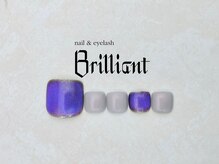 ネイルアンドまつげエクステのお店 ブリリアント 草加(Brilliant)/Foot 　定額9900円コース