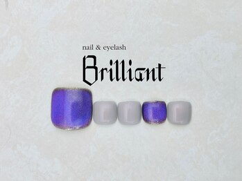 ネイルアンドまつげエクステのお店 ブリリアント 草加(Brilliant)/Foot 　定額9900円コース