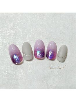 ナナネイル(Nana.Nail)/ラメグラデーションネイル