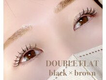 オメメ(omeme)/ダブルフラットブラウンmix★