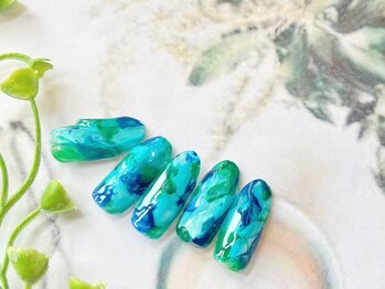 ネイルサロン&スクール ジーナ(GINA)/うねうねネイル