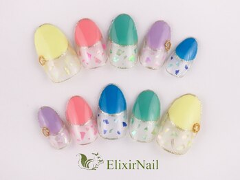エリクサーネイル 神田(Elixir Nail)/カジュアル / クーポン使用