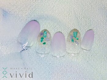 メイクプラスネイル ヴィヴィッド(MAKE+NAIL vivid)/オリジナルネイル♪