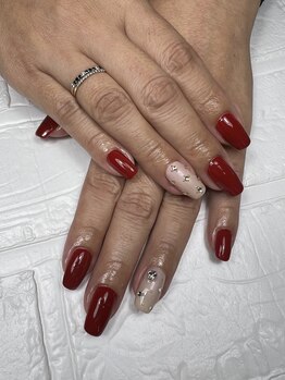 ジュウェル 宜野湾店(Nail Salon Jewel)/大人クリスマスネイル