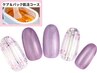 ■12時以降■ジェルデザインコース＜トレンド＞＋肌活パック 11500→￥11000