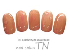 ティーエヌ TSUTAYA BOOKSTORE静岡/桃風ネイル