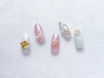 シェリーピンク(cherie pink)/ネイルチップ♪