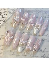 エムプラスネイル 新宿(M+Nail)/クリスマスネイル