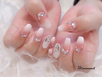 シナモンネイル(cinnamonnail)/ビジューネイル