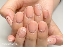 サロン ド メルシー(Salon de MERCI)/輪郭お花art☆