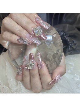 クイーンズビューティーサロン 新宿本店(Queen's beauty salon)/チップ長さだしやり放題