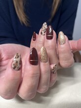 ステラネイル(Stela Nail)/レオパードネイル