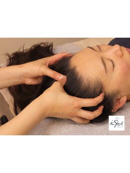 ヘッドスパで癒されたい