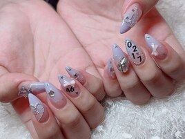 カラーグラデーションネイル