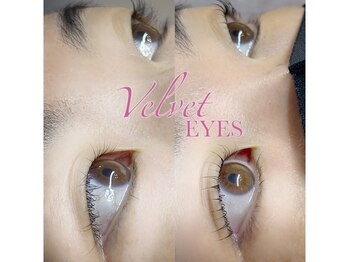 ベルベットアイズ 西宮北口(Velvet eyes)/下向きまつげもしっかりアップ！