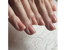 自爪が整ってこそ映えるワンカラー☆大人上品ネイル