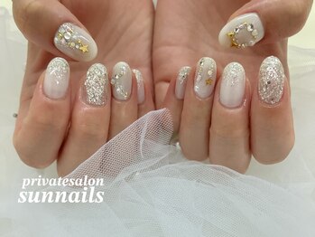 サンネイルズ(sun nails)/6本アート