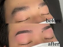 エムズアイブロウ 大阪京橋店(M’sアイブロウ)/メンズハリウッドブロウリフト