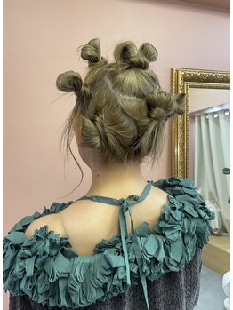 パリス 明治神宮前店(PARiS)/☆個性派ヘアアレンジ☆