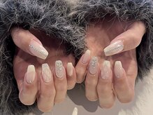 ジェミーネイル シンジュク(Jemiy nail shinjuku)/【Saki】艶キルティング¥9480