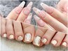 【手と足しっかりデザイン】ハンド＆フットジェル持ち込みデザイン オフ代別