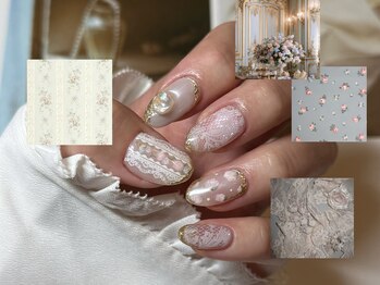 リュバン(ruban)の写真/大人かわいいを指先に再現して毎日を華やかに♪あなただけのこだわりのデザイン◎