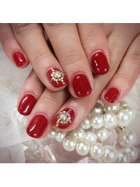 ゴージャス☆ワンカラーネイル