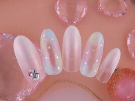 クリアタイダイネイル