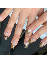 パイソン柄フレンチ