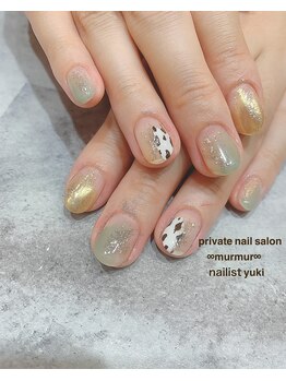 プライベート ネイルサロン マーマ(murmur)/秋ニュアンスネイル