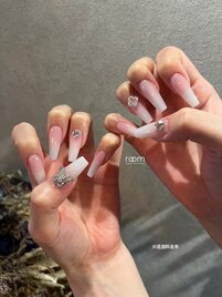 ホワイトグラデーション