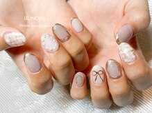 ブリノス(BLINOSS)/ツイード×リボン☆